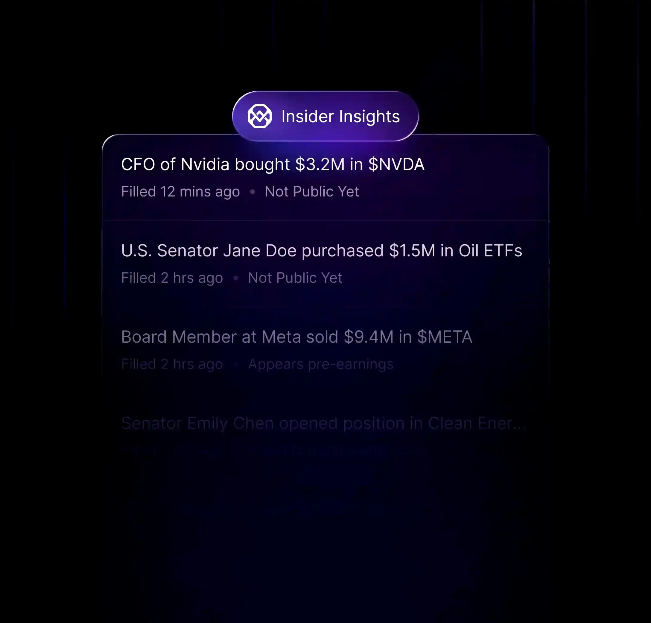 金融データ分析画面